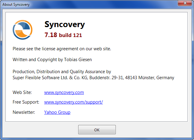 syncovery ini